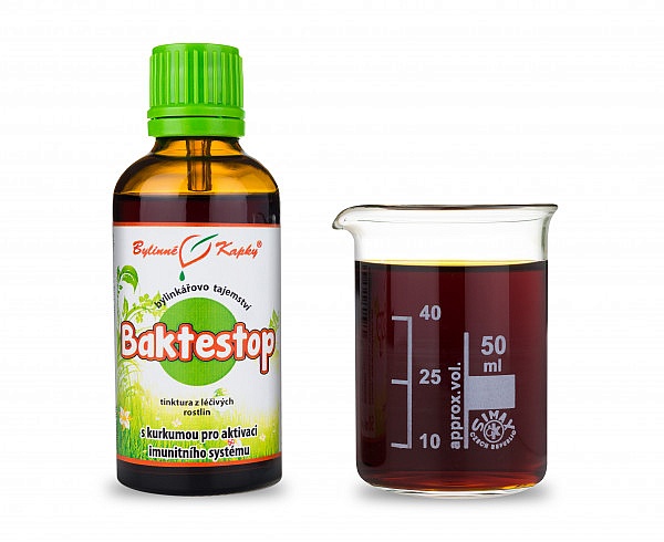 B-stop (Baktestop) bylinné kapky (tinktura) 50 ml