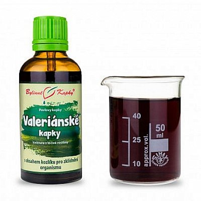 Valeriánské kapky (tinktura) 50 ml