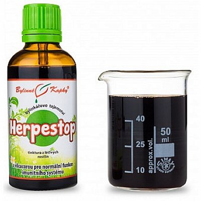 H-stop (dříve Herpestop) bylinné kapky (tinktura) 50 ml